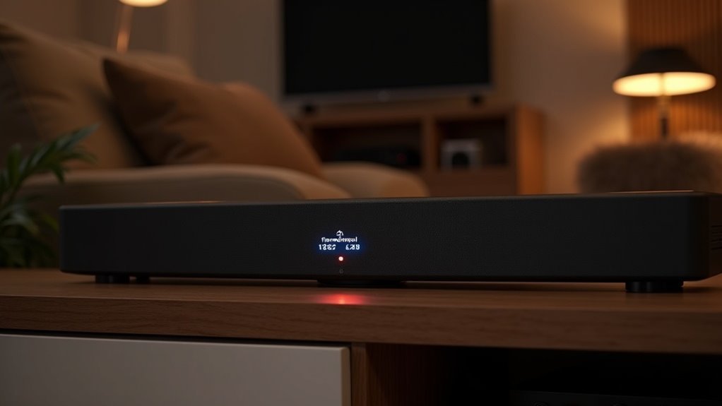 adjust soundbar crossover frequency