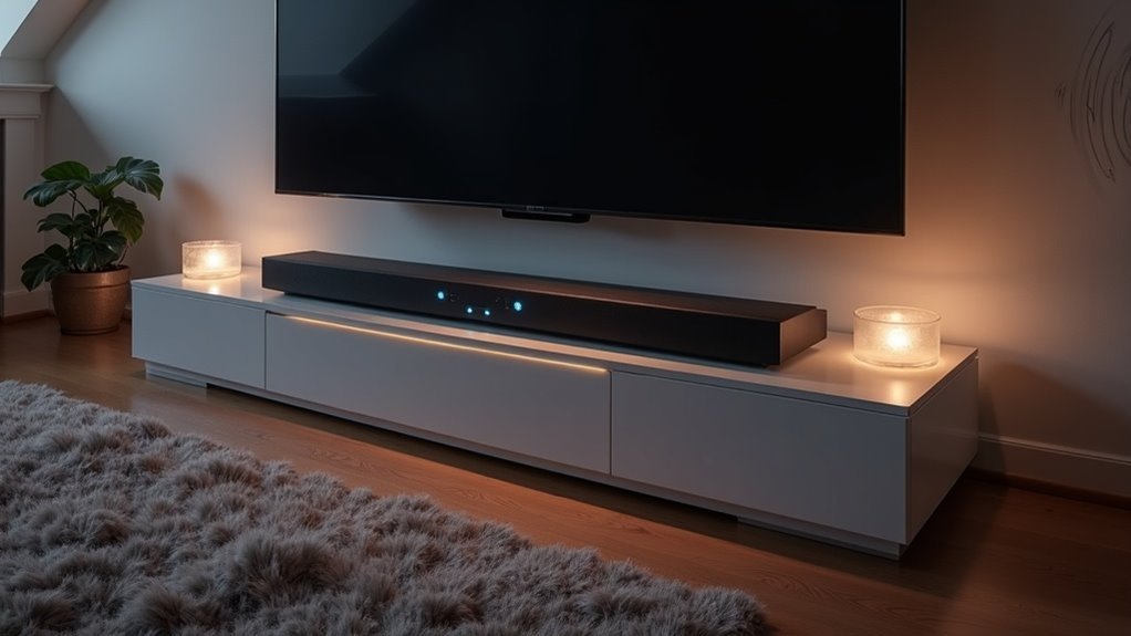 calibrating soundbar for acoustics