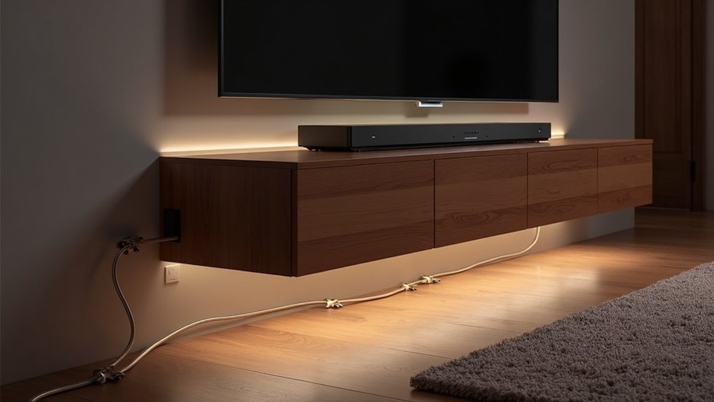 clean optical cable routing