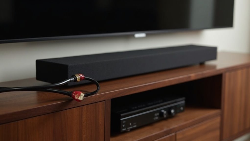 connecting soundbar to receiver