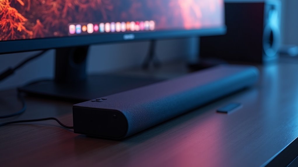connecting soundbar via displayport