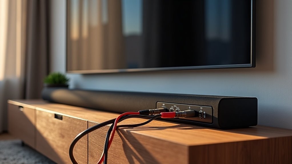 connecting soundbar via hdmi
