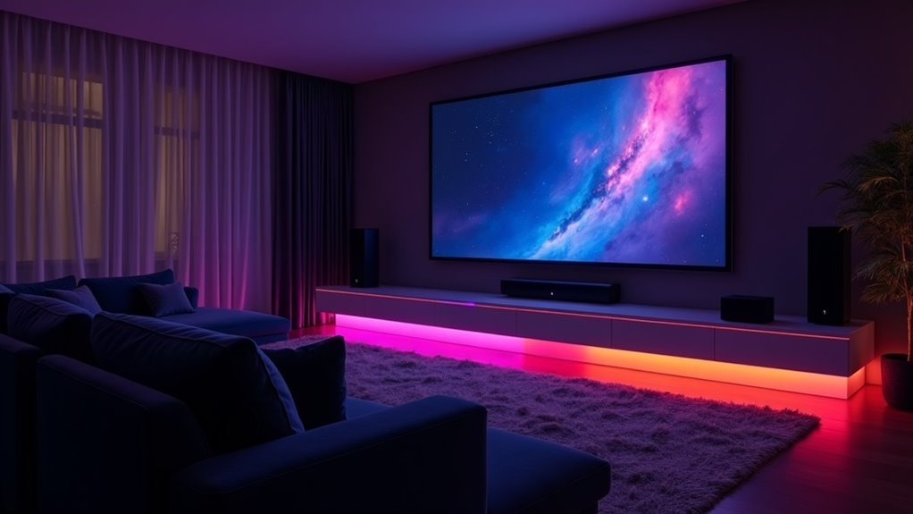 enhance home theater lighting