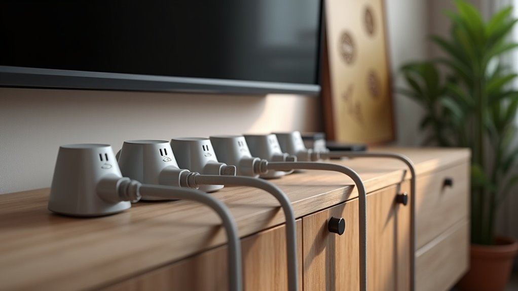 flat plug power extensions