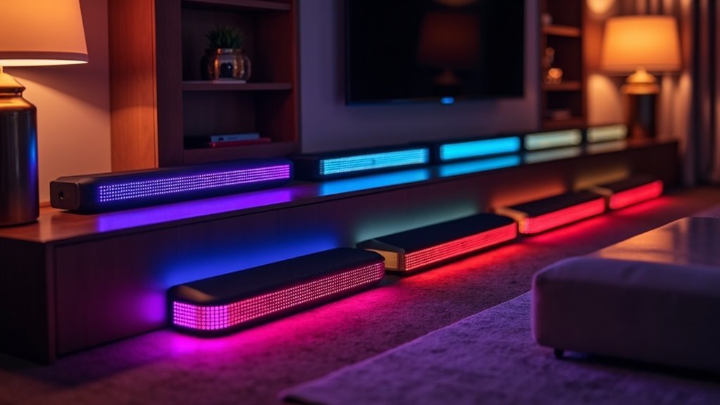 immersive audio visual soundbars