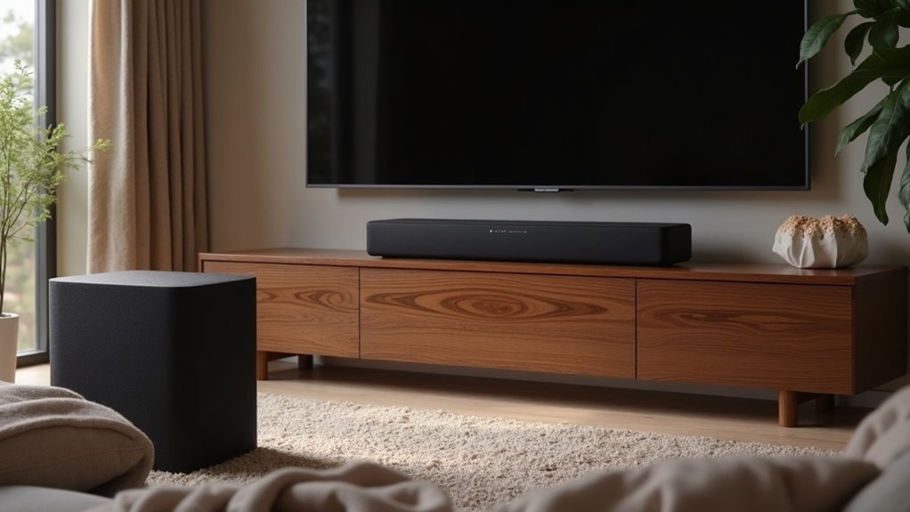 independent subwoofer level soundbars