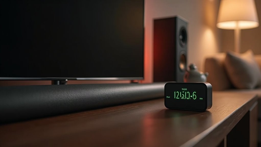 measuring soundbar volume db