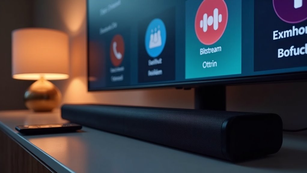 soundbar bitstream settings check