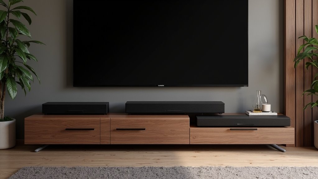 soundbar storage solutions available