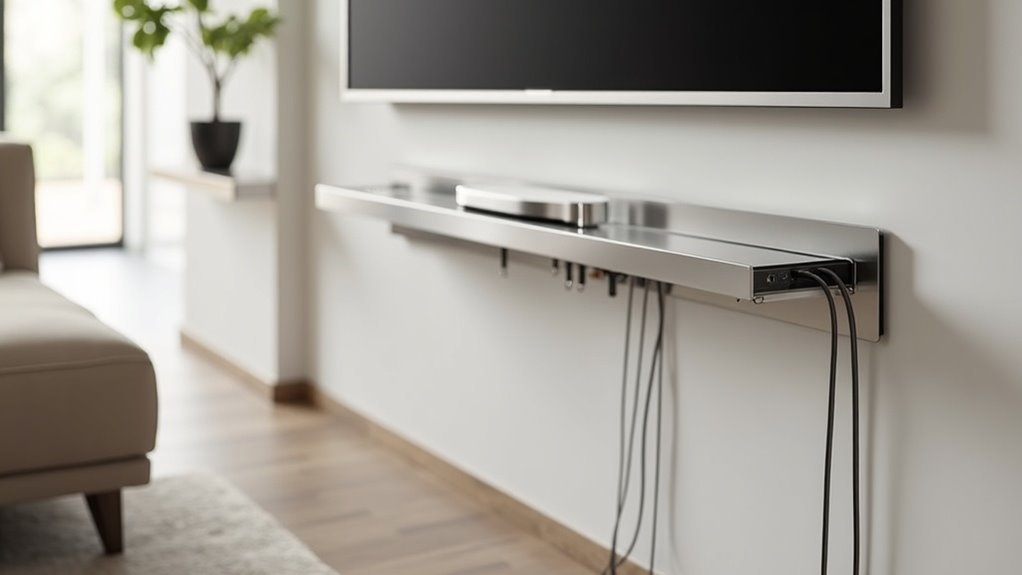 soundbar wire management solutions