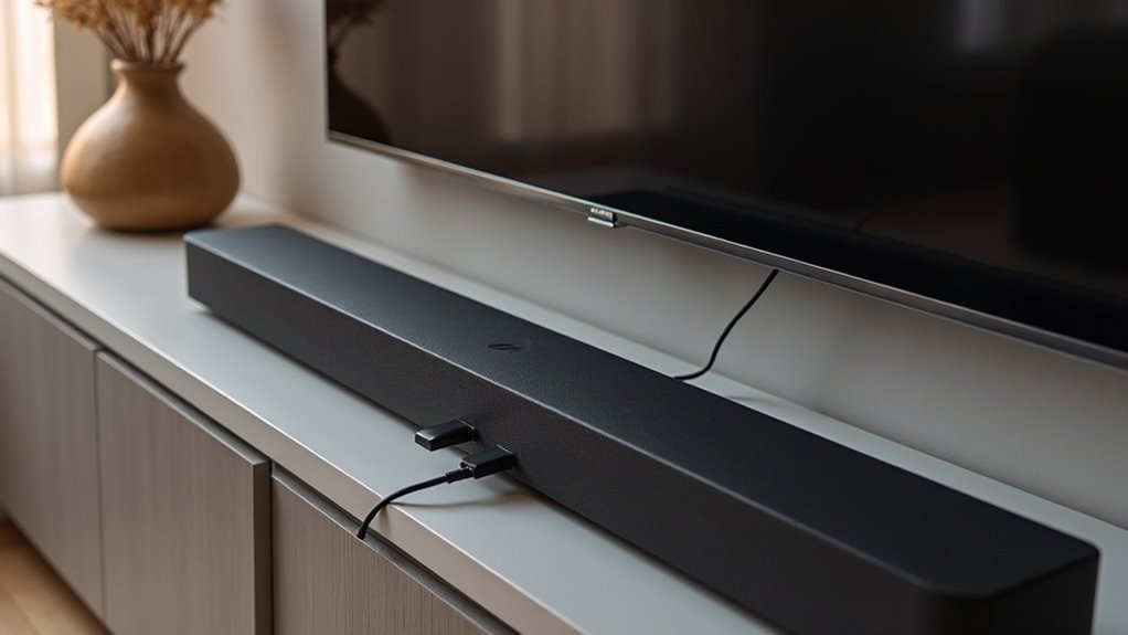 soundbar wire organization solutions
