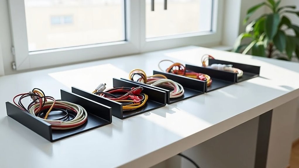 under desk cable management