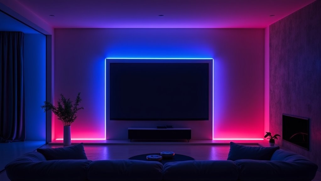 usb c tv backlighting options