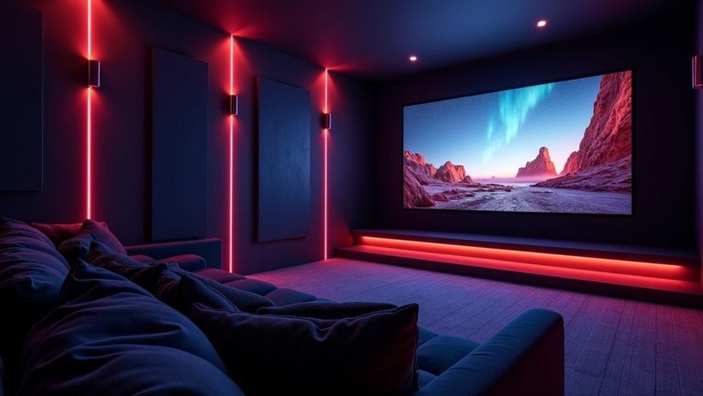 voice activated soundbar lighting options